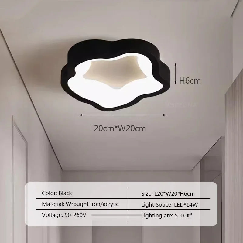 Nordic LED Ceiling Lamp For Living Dining Room Bedroom