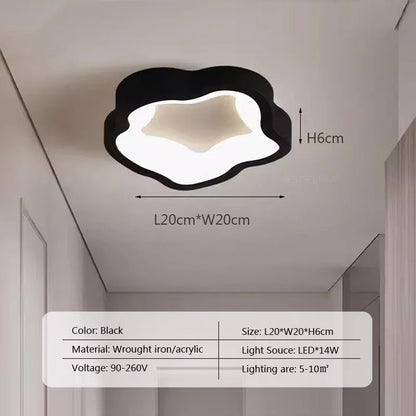 Nordic LED Ceiling Lamp For Living Dining Room Bedroom