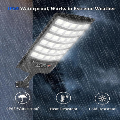 Solar Light Parking Light with Motion Sensor for Security Street Light