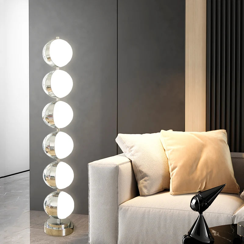 Modern Living Room Decoration Floor Lamp Stainless Steel