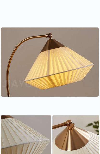 Japanese Retro Floor Lamp SofaSide Standing Lamp  Light