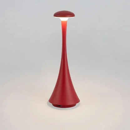 Wireless Lamp Mushroom Rechargeable Night Light Table Lamp