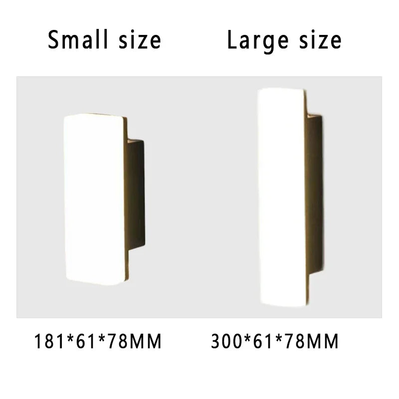 Aluminum Led Outdoor Wall Light Waterproof Porch Lights