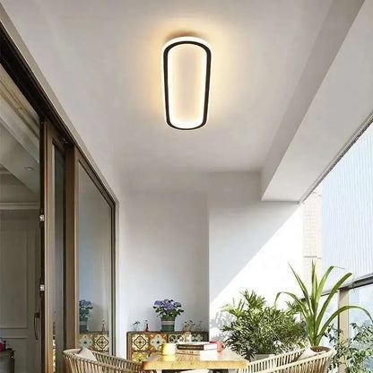 Long Strip LED Ceiling Lights Modern Simple Corridor Aisle