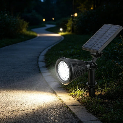 Solar Spot Light Outdoor Lawn Lamp Waterproof Spotlights