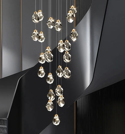 Light Luxury K9 Crystal Small Chandelier Modern And Minimalist