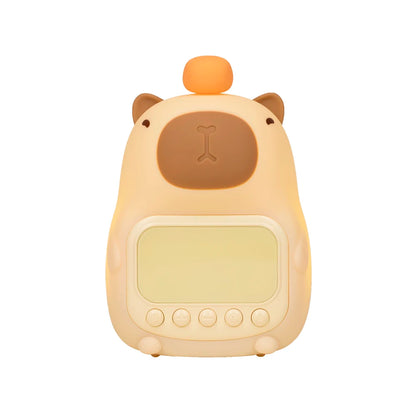 Capybara Alarm Clock with Night Lights Sleep Wake Up Clocks