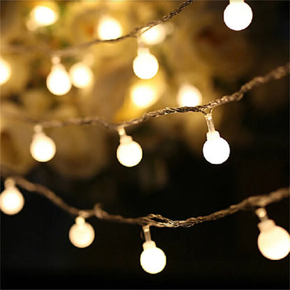 Cherry Balls LED Fairy String Lights Garland Decoration