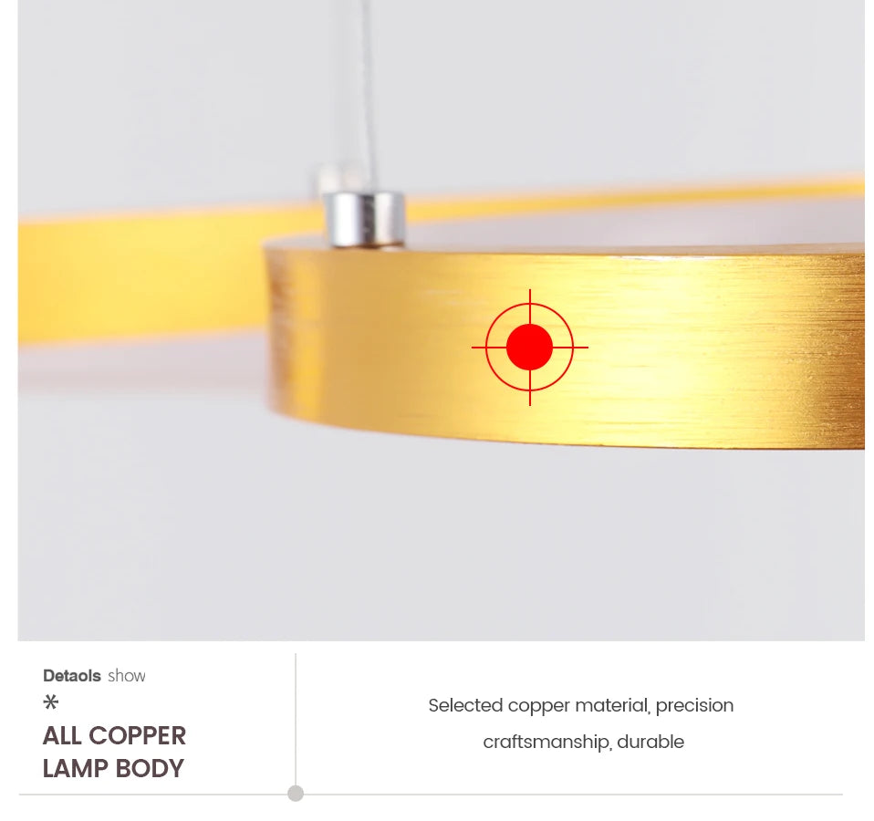 Hanging Lights Remote Dimming Kitchen Led Cord Pendant Lamp