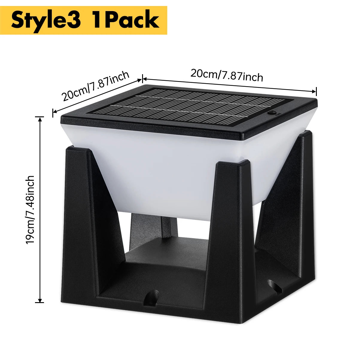 Solar Garden Lawn Decor Light Outdoor Solar Post Light Solar