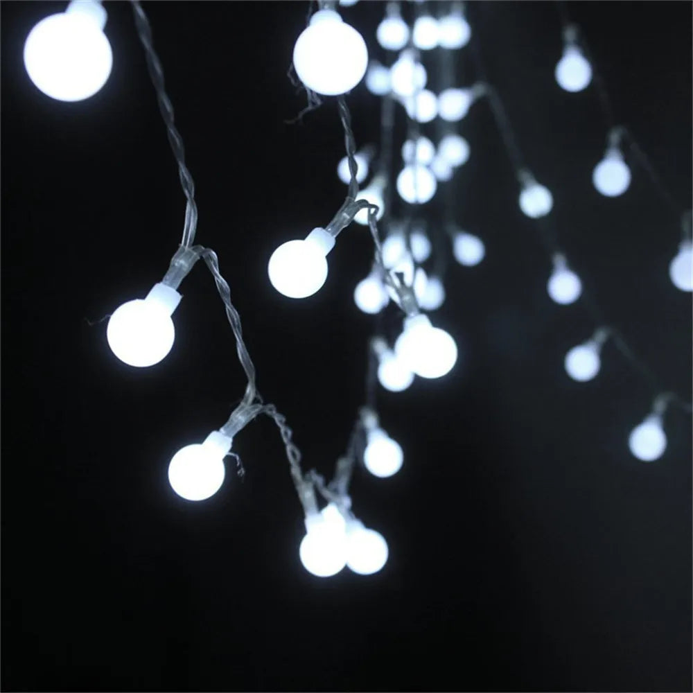 Cherry Balls LED Fairy String Lights Garland Decoration