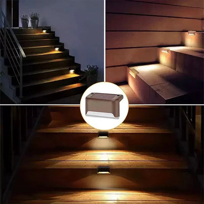 Solar Deck Lights Outdoor Step Lights Waterproof Led Solar