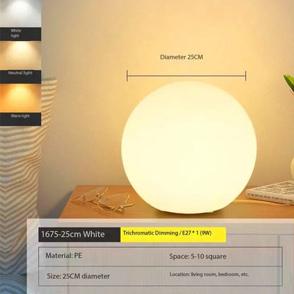 Decorative Ball Table Lamp Bedside Nightlight