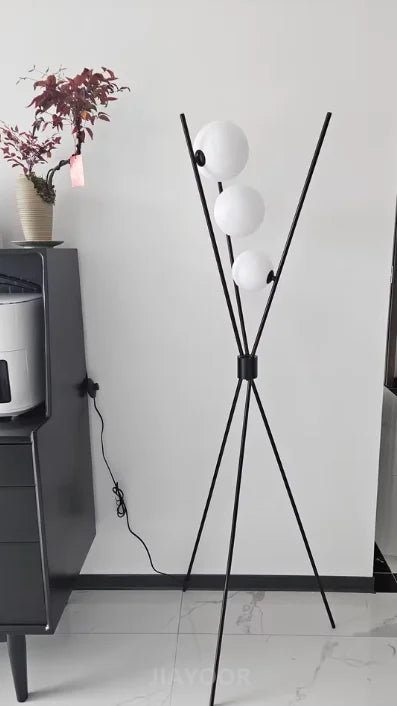 Nordic Living Room Sofa Floor Lamp Modern Creative Moon