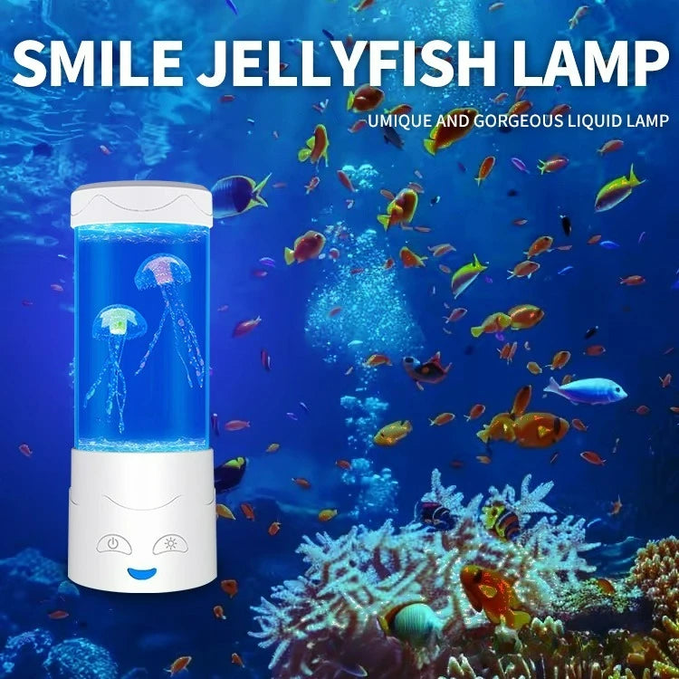 LED Lava Volcano Lamp with Remote Control RGB Light