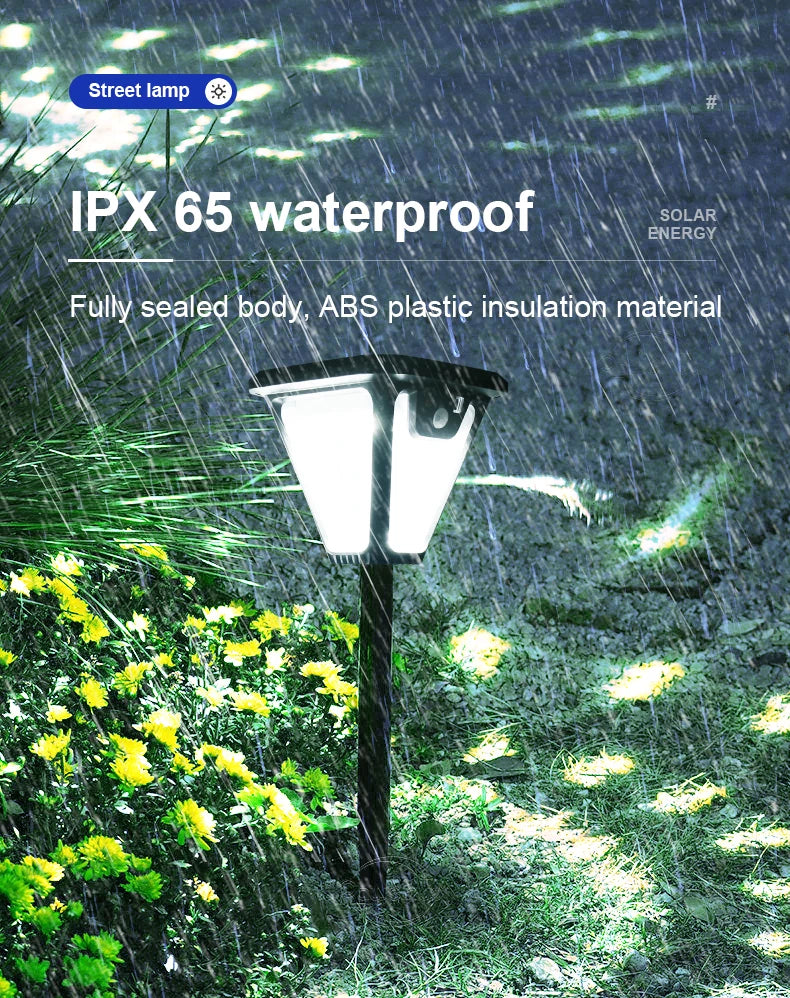 5500K Outdoor Solar Spotlight Garden Decor Lights Solar Camping