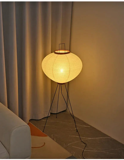 Japanese Noguchi Akari Rice Paper Floor Lamp