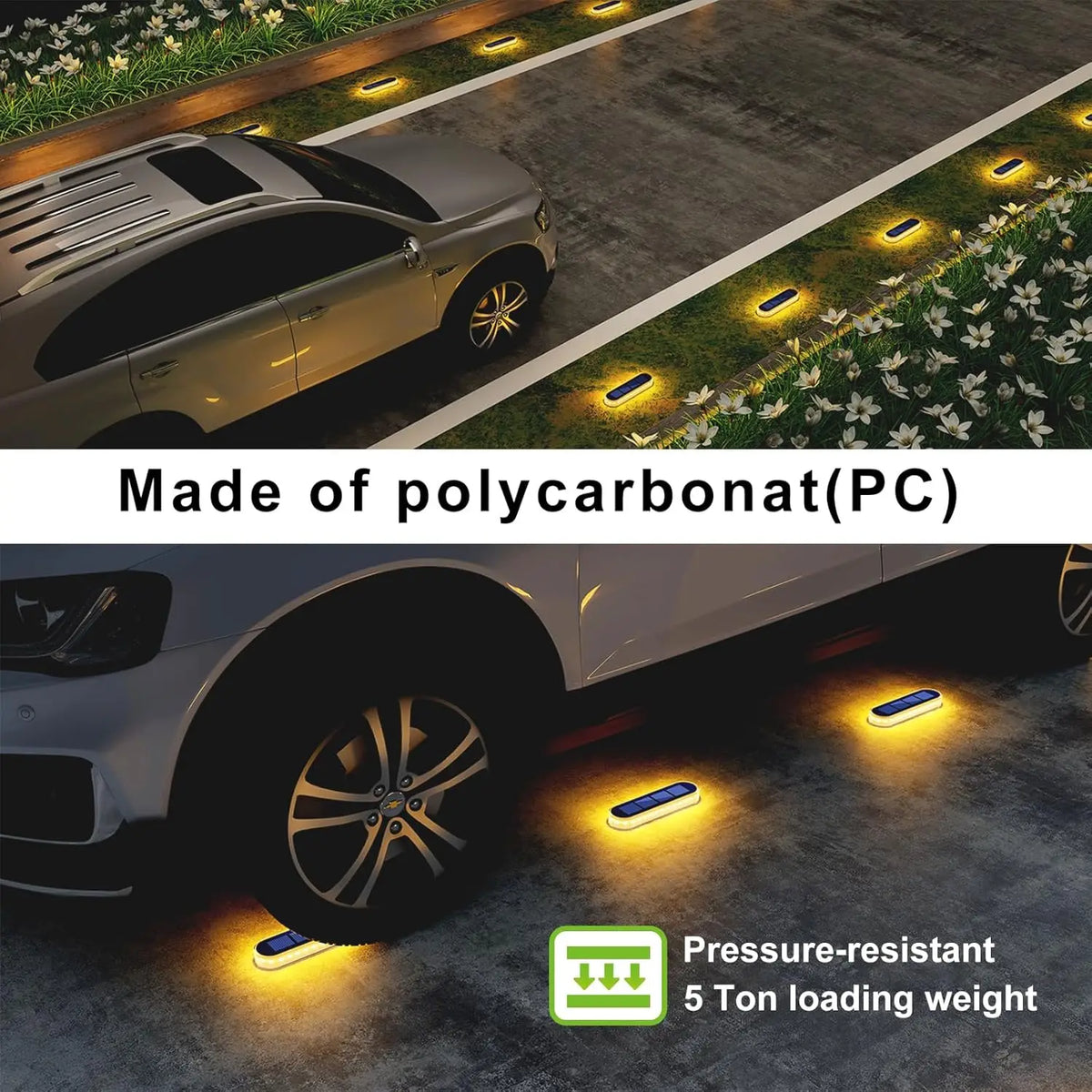 Quality Solar LED Deck Lights Outdoor Step Light Waterproof