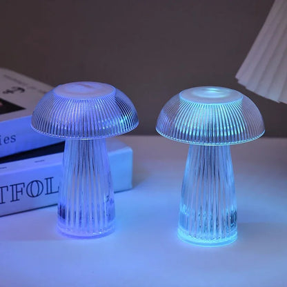 Jellyfish Night Lights Creative Mushroom Atmosphere Table Lamps
