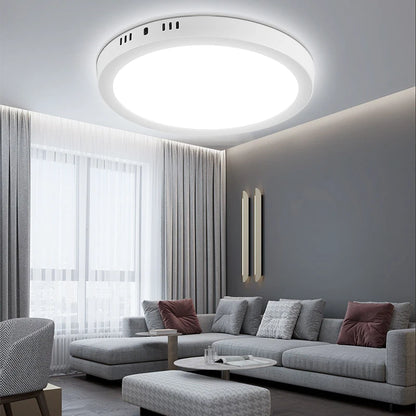 Led Ceiling Lights Fixture 110V 220V Ultra Thin Panel Lamp