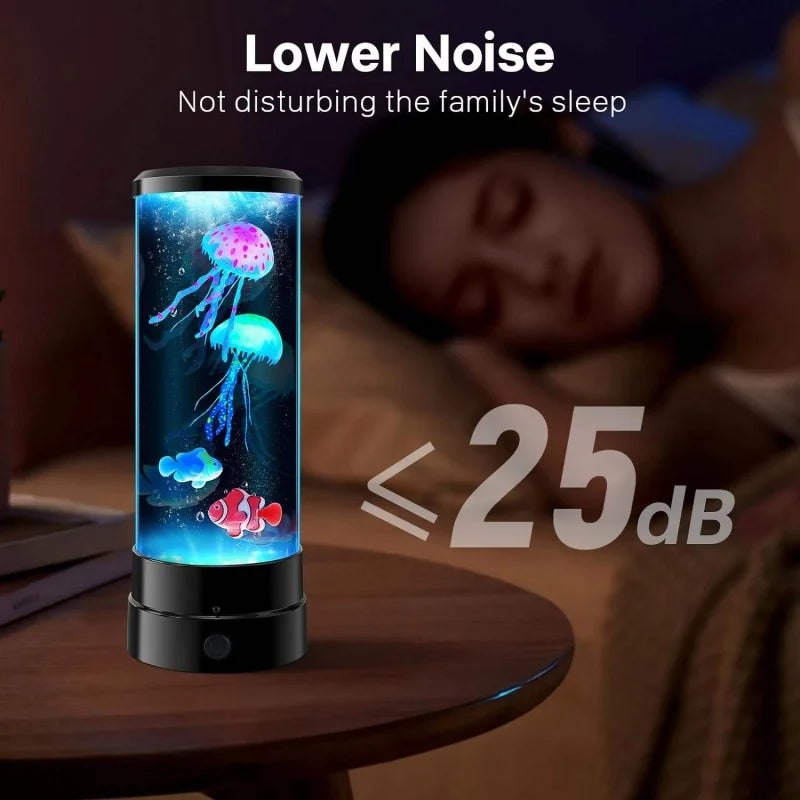 Jellyfish Lamp with 16 Color and Remote Control