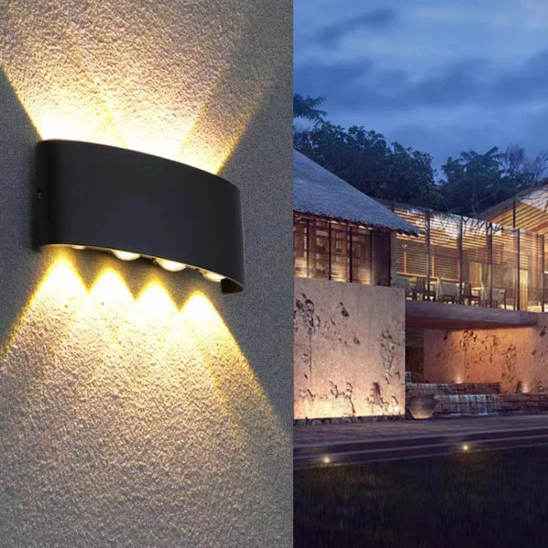 Tuya  Up and Down Wall Light Smart Life APP RGB Outdoor light