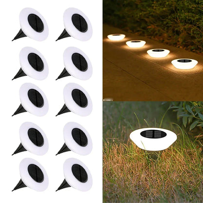 Outdoor Solar Pathway Lights IP65 Rated LED Landscape Lighting