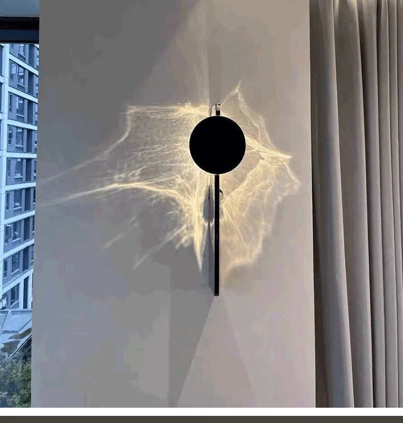 Artistic Corrugated Wall Lamp LED Living Room Wall Light