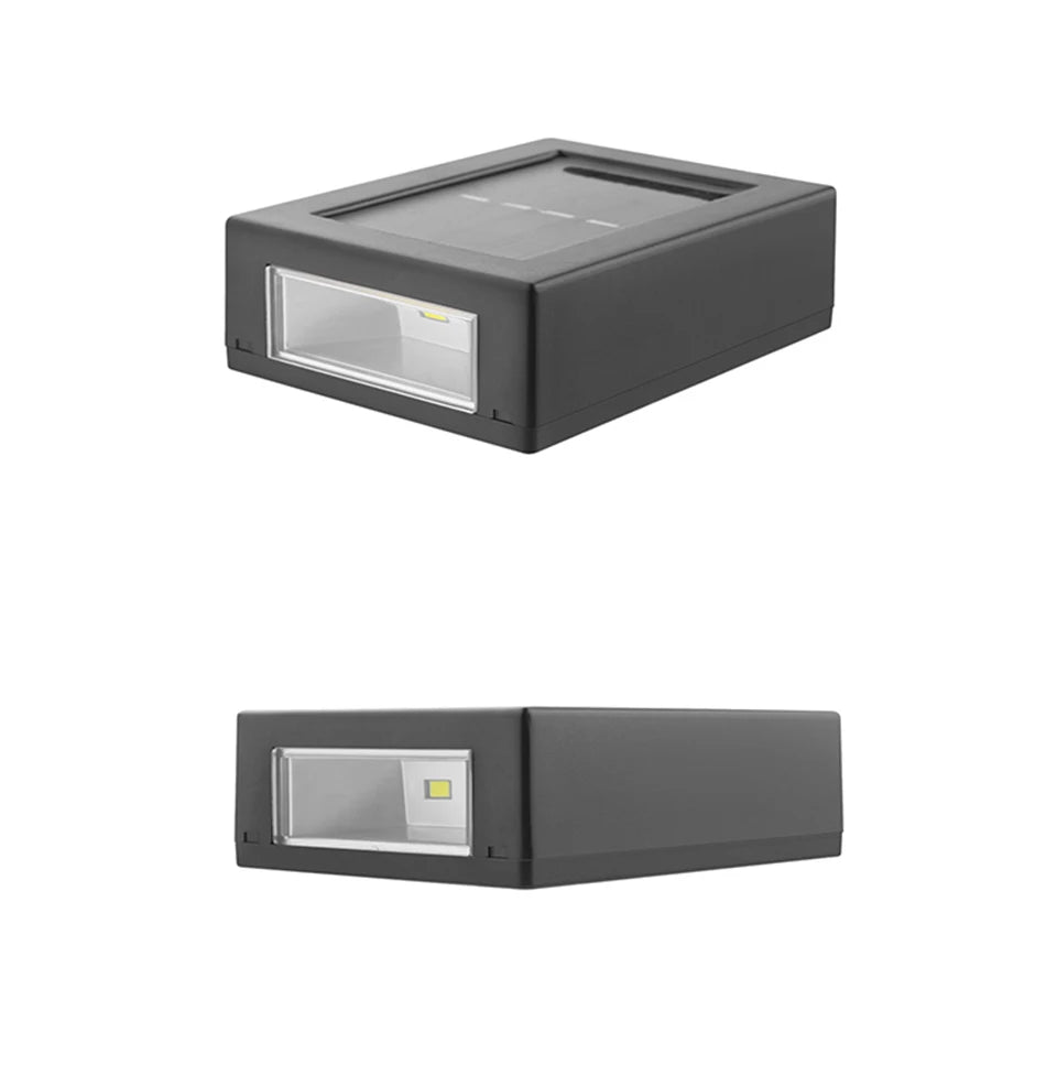 Solar Up and Down Spot Lights Outdoor Street Wall Light Lamp