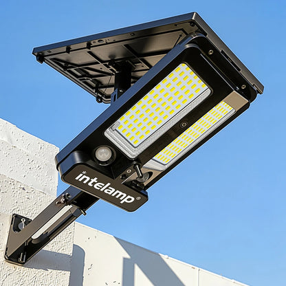 Super Large Solar Panel Floodlight For Parking Lots Patio Yard