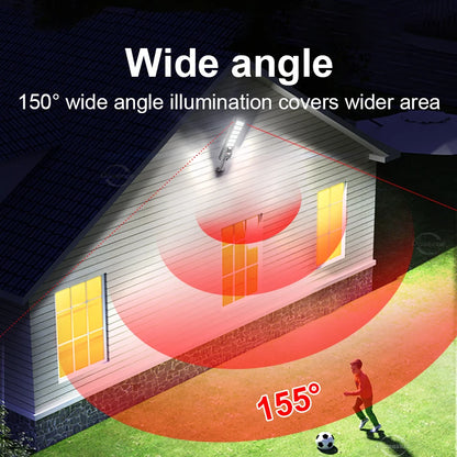 Waterproof Floodlight With Motion Sensor Garden Courtyard Lamp  Street Lamp