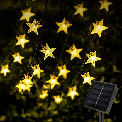 LED Star Fairy Solar Lamp Power LED String Fairy Lights