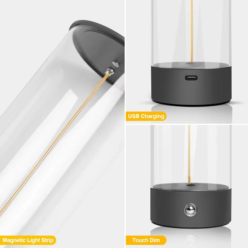 Rechargeable Cordless Portable LED Table Lamp Lighting