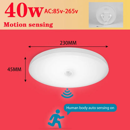 Radar LED Ceiling Lights LED PIR Motion Sensor Light