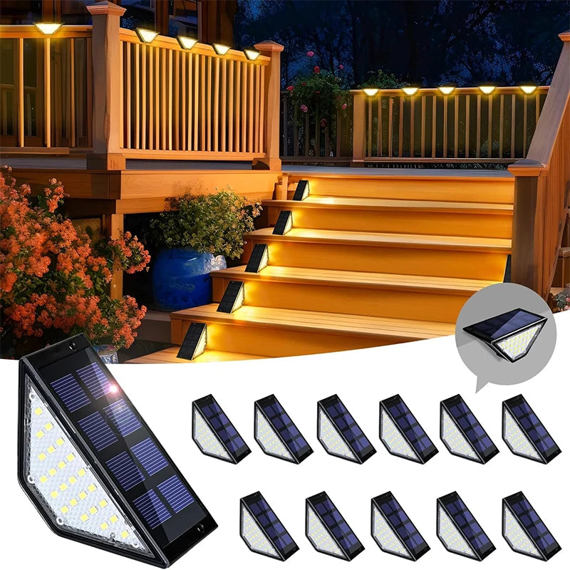 Solar Deck Lights Fence Lights Outdoor Step Lights