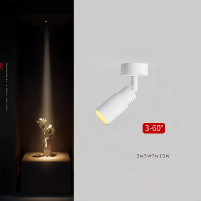 3-60 Degree Adjustable Angle Beam Led Spotlight