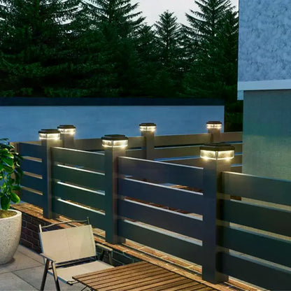 1Pcs IP65 Waterproof Solar Fence Lamp Solar LED Light