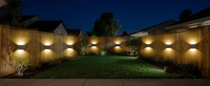 Outdoor Solar Lamp Solar Wall Light Fence Wall
