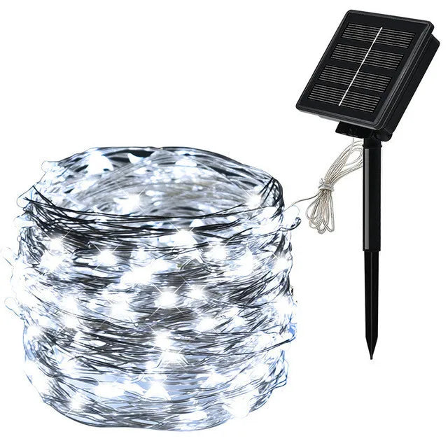 LED Solar Light Outdoor Garden Fairy String Light Led Twinkle