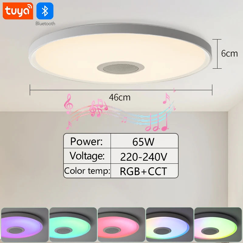 TUYA Ceiling Lamps Modern Music Light RGB Home Lighting