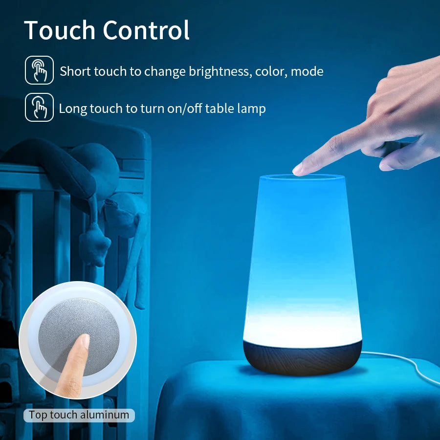 Tuya WiFi Smart Table Lamp Dimmable App Voice Control
