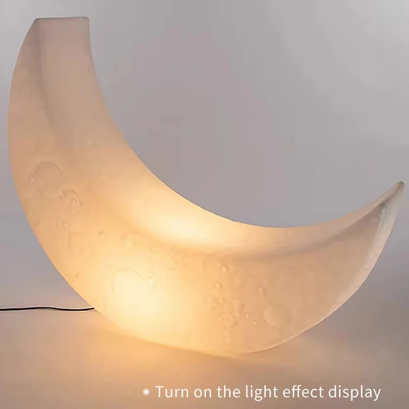 Moon Lamp Floor Lamp Lounge Chair Creative Romantic Design