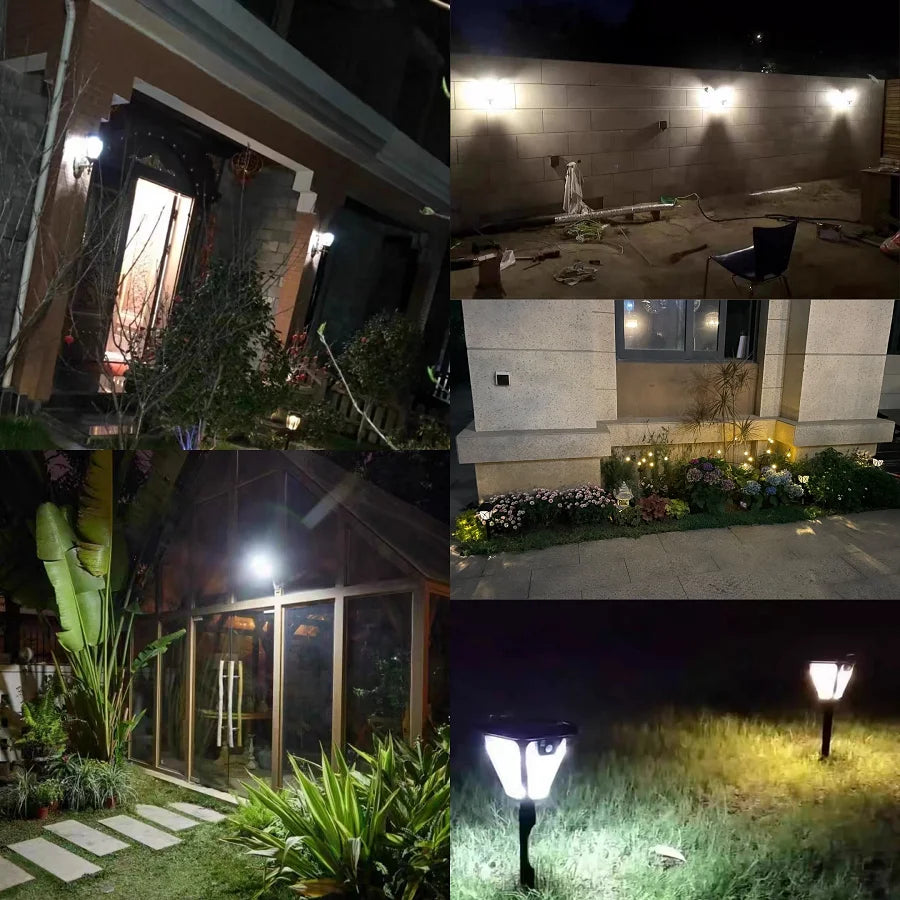 5500K Outdoor Solar Spotlight Garden Decor Lights Solar Camping