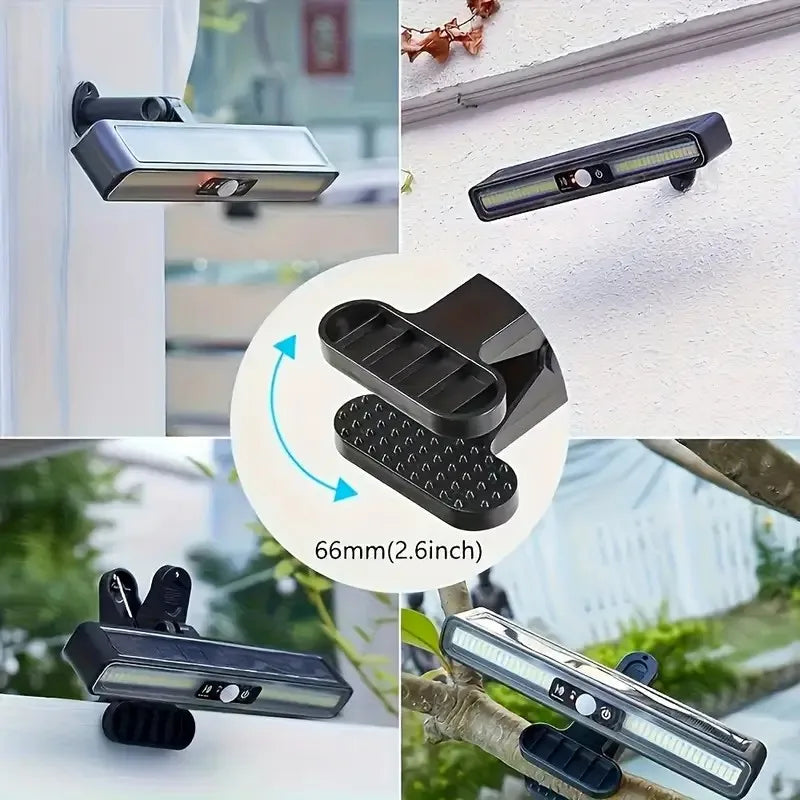 1/2/4 Packs Solar Outdoor Wall Light with Motion Sensor