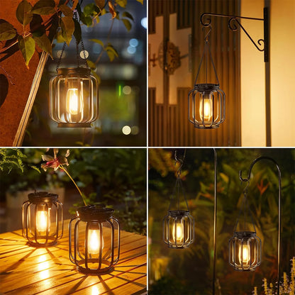 Solar Lantern Led Light Daylight Sensor Garden Lamps Lights