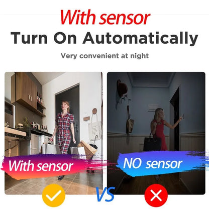 Led Ceiling Light Smart Human Motion Sensor Lamp