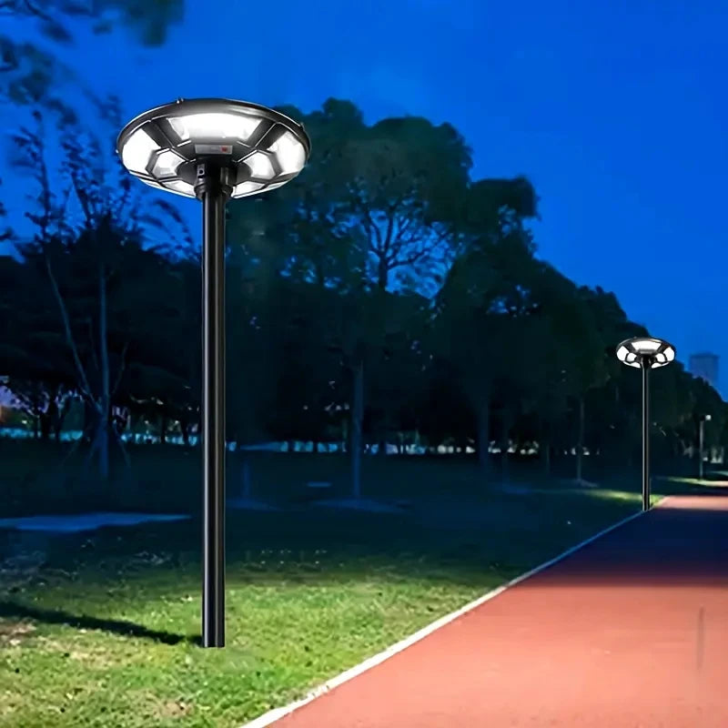Solar Powered Outdoor Yard Light UFO Solar Charging