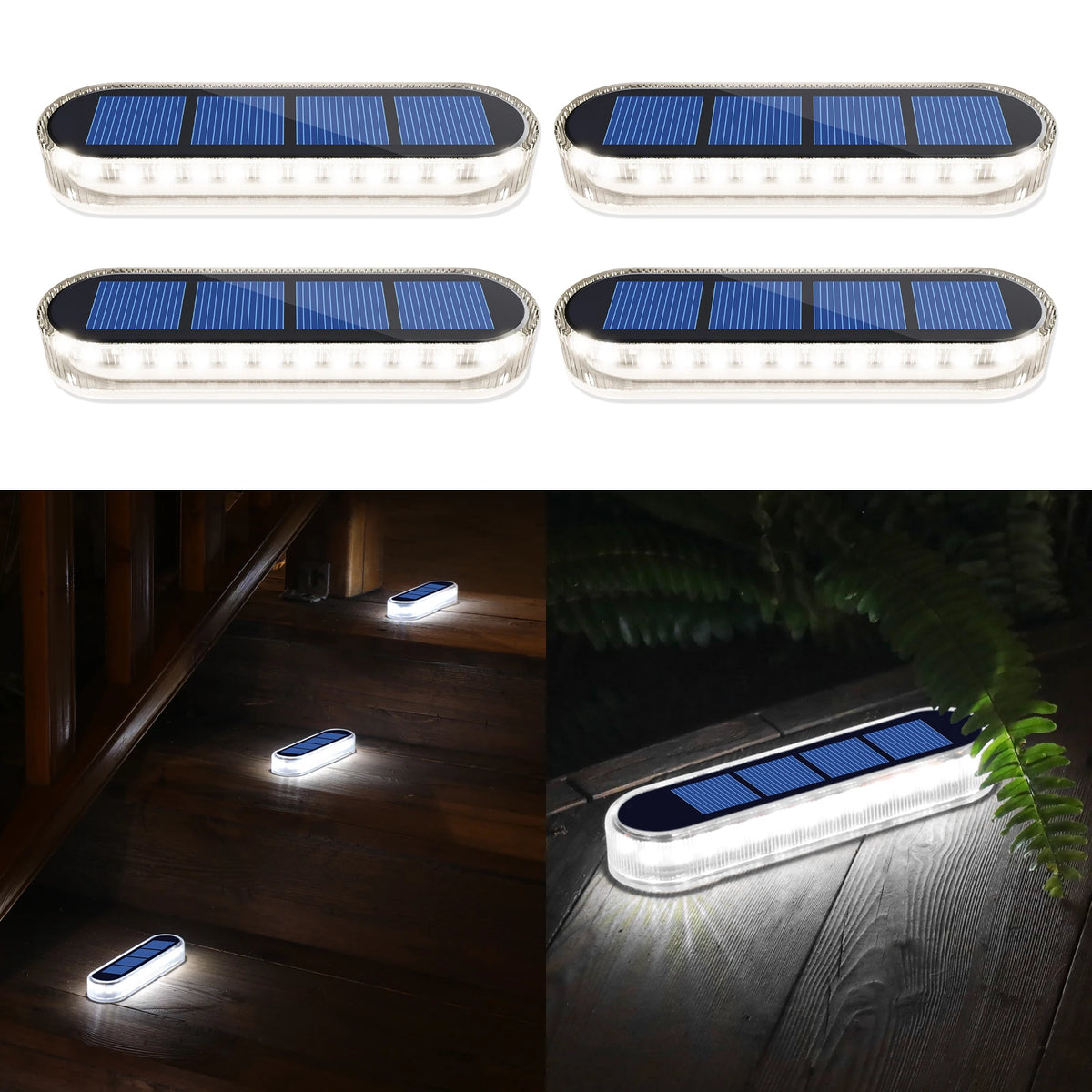 Quality Solar LED Deck Lights Outdoor Step Light Waterproof
