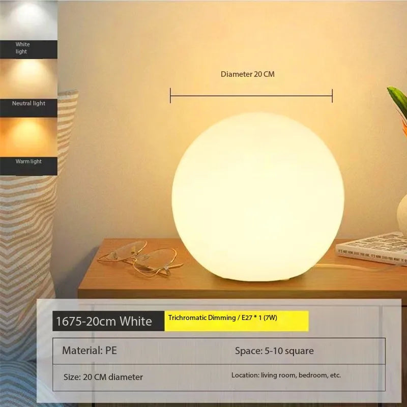 Decorative Ball Table Lamp Bedside Nightlight