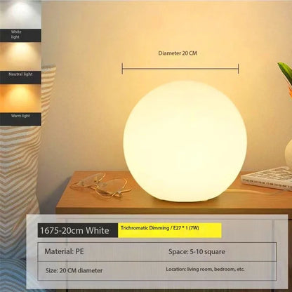 Decorative Ball Table Lamp Bedside Nightlight